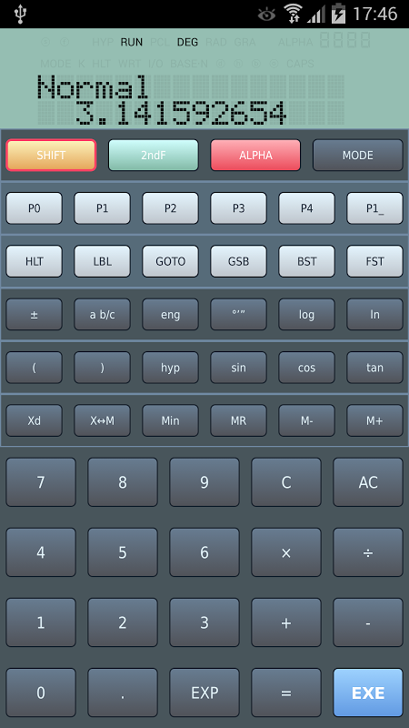 fx-603p programmable calculator apk